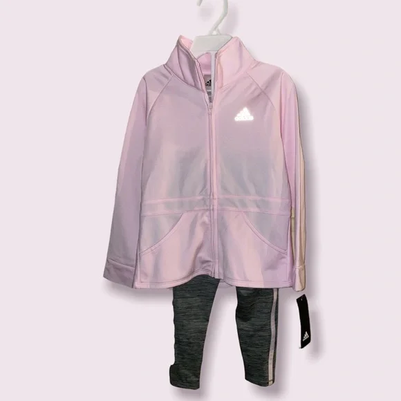 NWT Adidas toddler 2-piece legging set